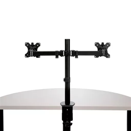 StarTech.com ARMDUAL2 asztali TV konzol 81,3 cm (32") Fekete