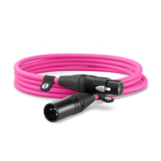 RØDE XLR3M-P audio kábel 3 M XLR Rózsaszín