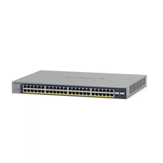   NETGEAR GS728TP Vezérelt L2/L3/L4 Gigabit Ethernet (10/100/1000) Ethernet-áramellátás (PoE) támogatása Szürke