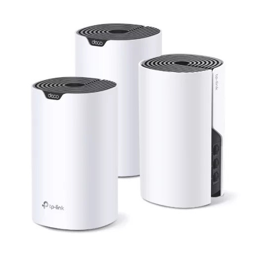 TP-Link Deco S7 (3-pack) Kétsávos (2,4 GHz / 5 GHz) Wi-Fi 5 (802.11ac) Fehér, Fekete Belső
