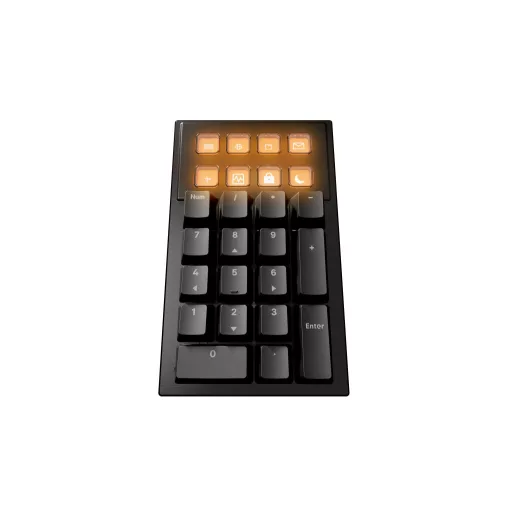 be quiet! Dark Mount Silent Linear DE ISO billentyűzet Játék USB QWERTZ Német Fekete
