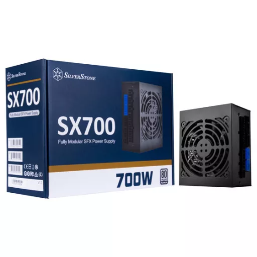 Silverstone SX700-PT 700 W 20+4 pin ATX SFX Fekete
