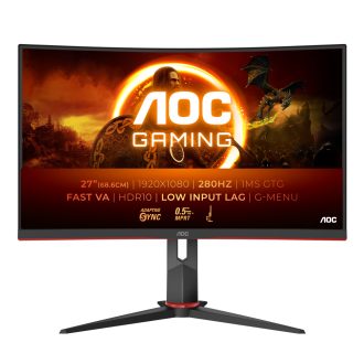   AOC G2 C27G2Z3/BK 68,6 cm (27") 1920 x 1080 pixelek Full HD LED Fekete, Vörös