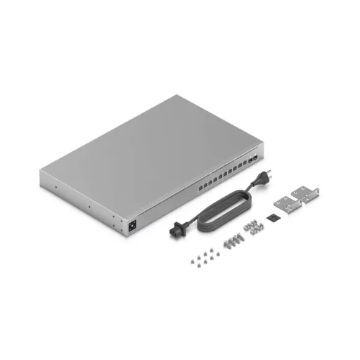 Ubiquiti UniFi Pro XG 10 PoE Vezérelt L2/L3 10G Ethernet (100/1000/10000) Ethernet-áramellátás (PoE) támogatása 1U Szürke