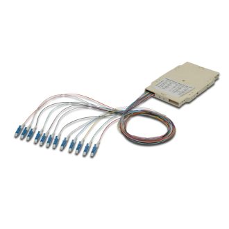 Digitus A-96933-02-UPC optikai adapter LC Többszínű