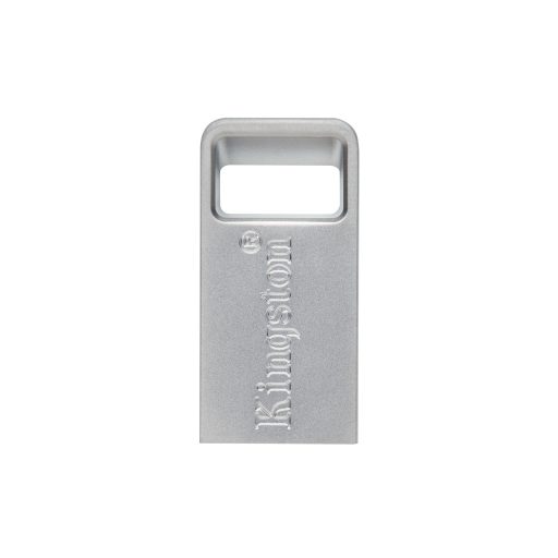 Kingston Technology DataTraveler Micro USB flash meghajtó 256 GB USB A típus 3.2 Gen 1 (3.1 Gen 1) Ezüst