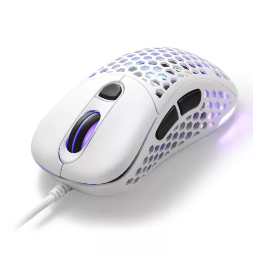 Sharkoon Light² 200 egér Játék Kétkezes USB A típus Optikai 16000 DPI