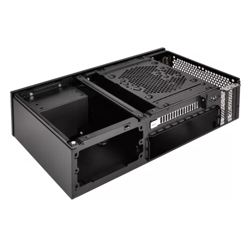 Silverstone SST-ML09B HTPC Fekete