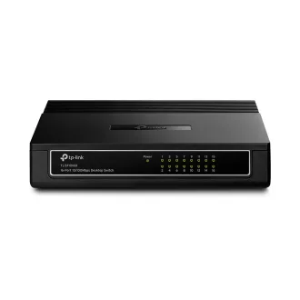   TP-Link TL-SF1016D Beállítást nem igénylő (unmanaged) Fast Ethernet (10/100) Fekete