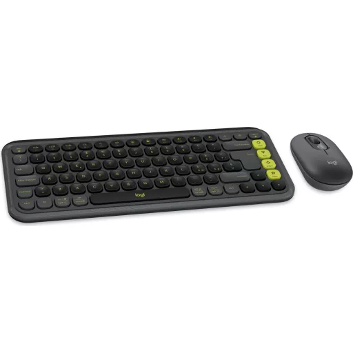Logitech 920-013115 billentyűzet Egér mellékelve Univerzális Bluetooth QWERTY Olasz Grafit