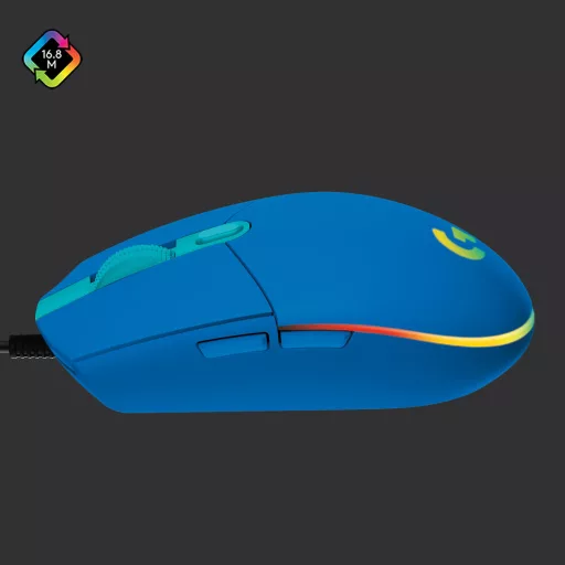 Logitech G 910-005798 egér Játék USB A típus 8000 DPI