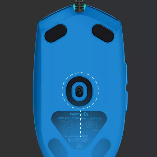 Logitech G 910-005798 egér Játék USB A típus 8000 DPI