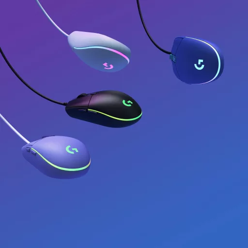 Logitech G 910-005798 egér Játék USB A típus 8000 DPI