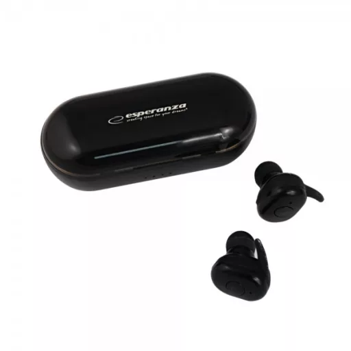 Esperanza TWS CARDERA Fejhallgató Vezeték nélküli Hallójárati Hívás/zene Bluetooth Fekete