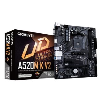GIGABYTE A520M K V2 AMD A520 AM4 foglalat Micro ATX