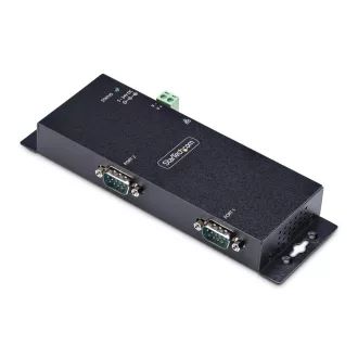   StarTech.com I23-SERIAL-ETHERNET soros átalakító/jelismétlő/izolátor RS-232 RJ-45 Fekete