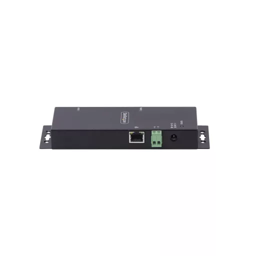 StarTech.com I23-SERIAL-ETHERNET soros átalakító/jelismétlő/izolátor RS-232 RJ-45 Fekete