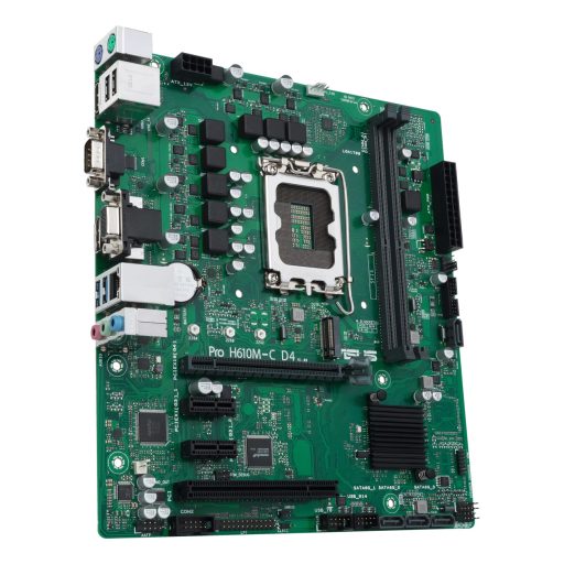 ASUS PRO H610M-C D4-CSM Intel H610 LGA 1700 Micro ATX
