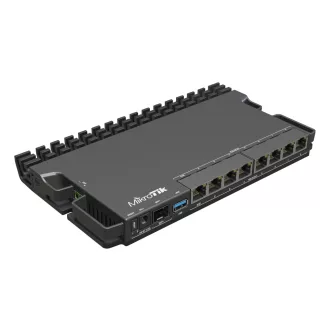   Mikrotik RB5009UPR+S+IN vezetékes router 2.5 Gigabit Ethernet, Gigabit Ethernet Fekete