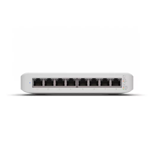 Ubiquiti UniFi Switch Lite 8 PoE Vezérelt L2 Gigabit Ethernet (10/100/1000) Ethernet-áramellátás (PoE) támogatása Fehér