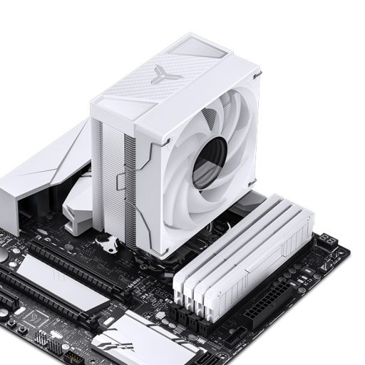 Jonsbo CR-1000 V2 PRO ARGB White Processzor Hűtő 12 cm Fehér 1 db