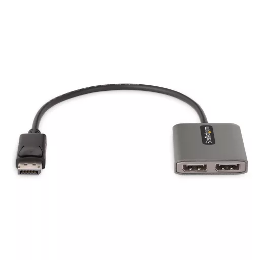StarTech.com MST14DP122DP video átalakító kábel 0,3 M DisplayPort 2 x DVI Szürke