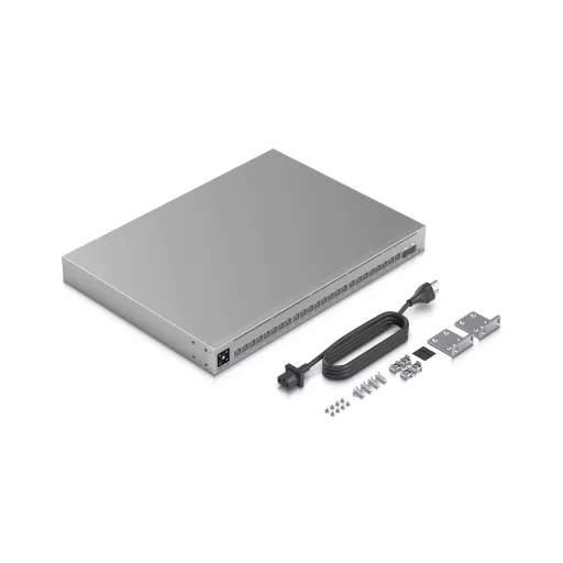 Ubiquiti USW-Pro-Max-24-PoE L3 2.5G Ethernet (100/1000/2500) Ethernet-áramellátás (PoE) támogatása Szürke