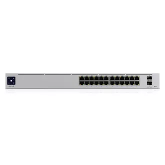   Ubiquiti UniFi Pro 24-Port PoE Vezérelt L2/L3 Gigabit Ethernet (10/100/1000) Ethernet-áramellátás (PoE) támogatása 1U Ezüst