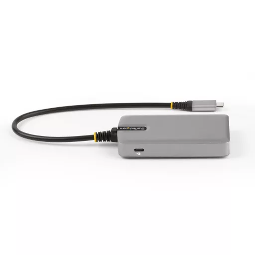 StarTech.com HB31C3A1CDPPD3 hálózati csatlakozó USB 3.2 Gen 2 (3.1 Gen 2) Type-C 10000 Mbit/s Ezüst