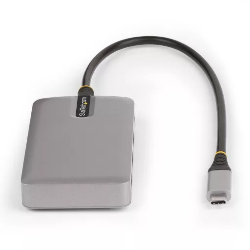 StarTech.com HB31C3A1CDPPD3 hálózati csatlakozó USB 3.2 Gen 2 (3.1 Gen 2) Type-C 10000 Mbit/s Ezüst