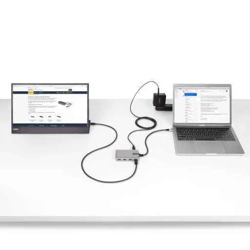StarTech.com HB31C3A1CDPPD3 hálózati csatlakozó USB 3.2 Gen 2 (3.1 Gen 2) Type-C 10000 Mbit/s Ezüst