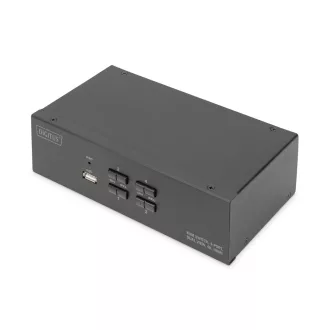 Digitus DS-12883 KVM kapcsoló Fekete