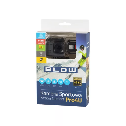 BLOW 78-538# fényképezőgép sportfotózáshoz 16 MP 4K Ultra HD CMOS Wi-Fi 58 g