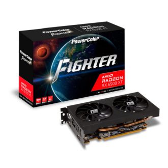   PowerColor AXRX 6500XT 4GBD6-DH/OC AMD Radeon RX 6500 XT 4 GB GDDR6