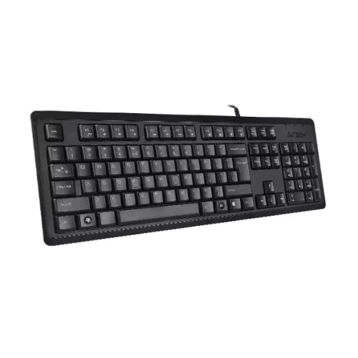 A4Tech KR-92 billentyűzet Univerzális USB QWERTY Angol Fekete
