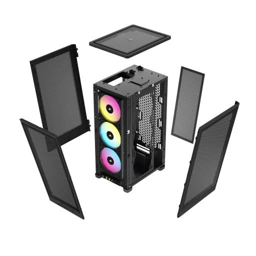 Corsair 2000D RGB AIRFLOW Small Form Factor (SFF) Fekete