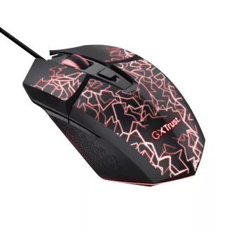   Trust GXT 113 Felox egér Játék Jobbkezes USB A típus Optikai 6400 DPI