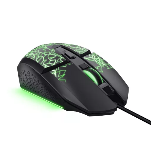 Trust GXT 113 Felox egér Játék Jobbkezes USB A típus Optikai 6400 DPI