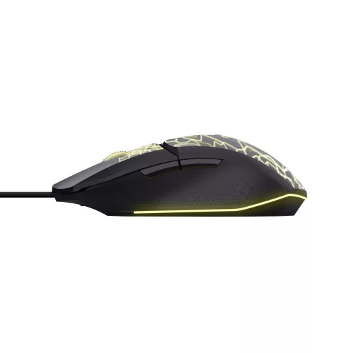 Trust GXT 113 Felox egér Játék Jobbkezes USB A típus Optikai 6400 DPI