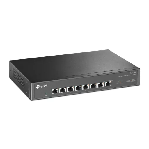 TP-Link TL-SX1008 hálózati kapcsoló Beállítást nem igénylő (unmanaged) 10G Ethernet (100/1000/10000) 1U Fekete
