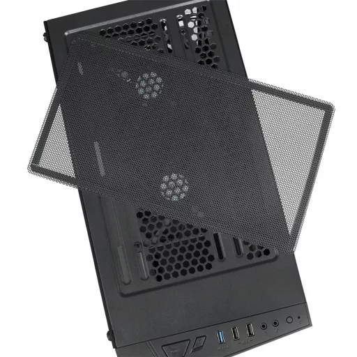 iBox OW4 Midi Tower Fekete