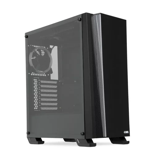 iBox OW4 Midi Tower Fekete