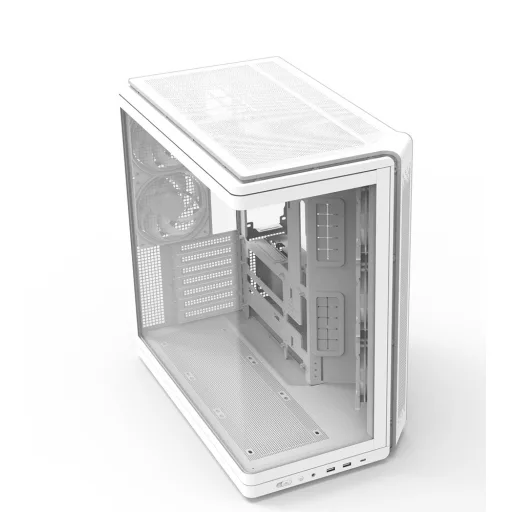 Zalman P60 WHITE Midi Tower Fehér