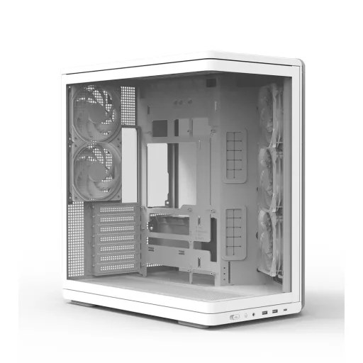 Zalman P60 WHITE Midi Tower Fehér