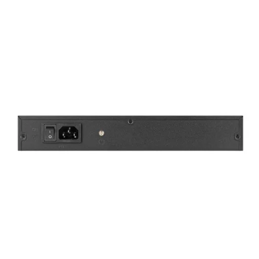 Lanberg RSGE-24 hálózati kapcsoló Beállítást nem igénylő (unmanaged) Gigabit Ethernet (10/100/1000) 1U Fekete
