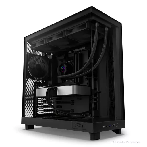 NZXT H6 Flow Midi Tower Fekete
