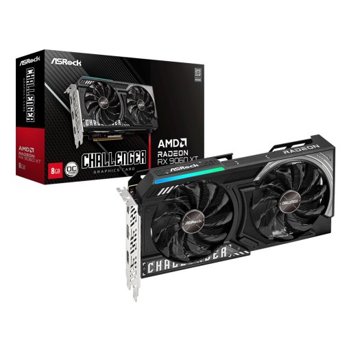 Asrock RX 9060 XT Challenger 8GB OC AMD Radeon RX 9060 XT GDDR6