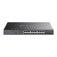 TP-Link Omada SG3428XMPP hálózati kapcsoló Vezérelt L2+ Gigabit Ethernet (10/100/1000) Ethernet-áramellátás (PoE) támogatása 1U Fekete