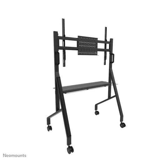 Neomounts FL50-525BL1 multimédia állvány és gurulóállvány Fekete Lapos panel Gurulós multimédia kocsi