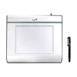   Genius EasyPen i608 digitális rajztábla Szürke 5120 lpi 152,4 x 203,2 mm USB